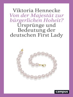 cover image of Von der Majestät zur bürgerlichen Hoheit?